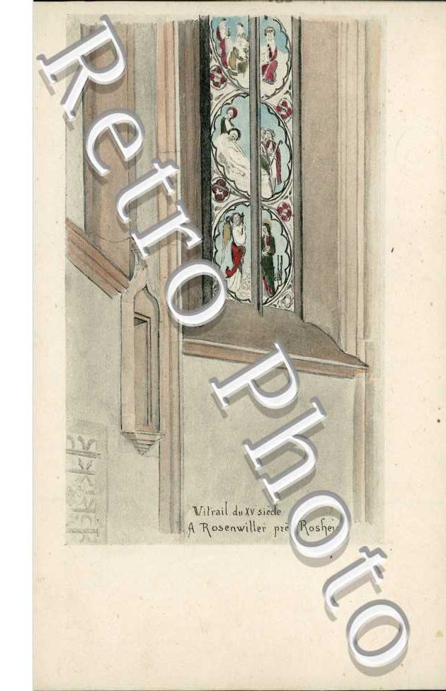 Vitrail du XVe siecle