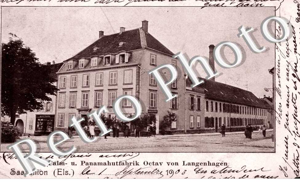 Fabrique de Panama - panamahutfabrik Octav von Langenhagen