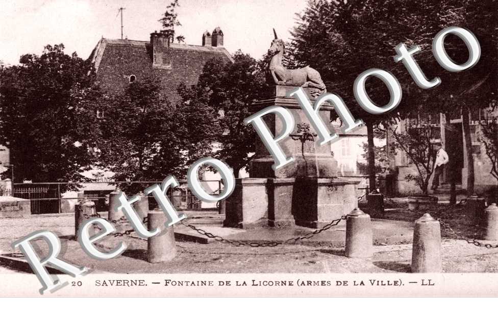Fontaine  de la Licorne