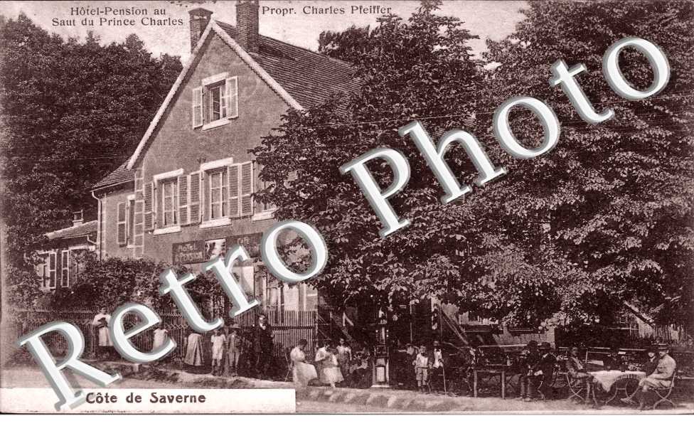 Hotel-Pension au Saut du Prince Charles Proprietaire Charles Pfeiffer