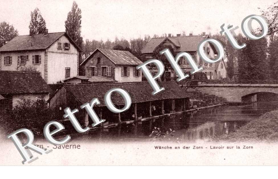 Lavoir sur la Zorn - Wasche an der Zorn