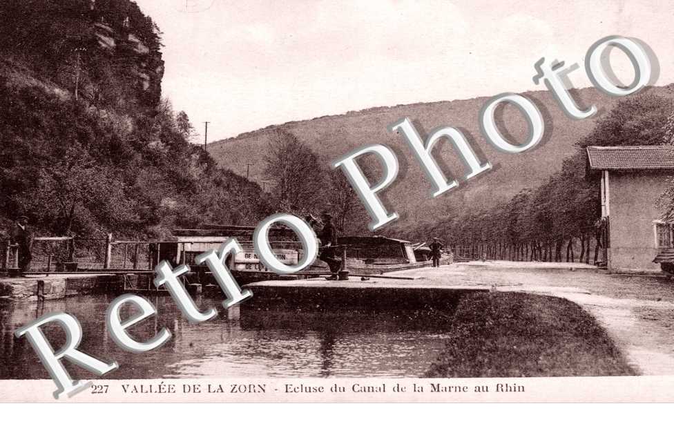 Ecluse du Canal de la Marne au Rhin