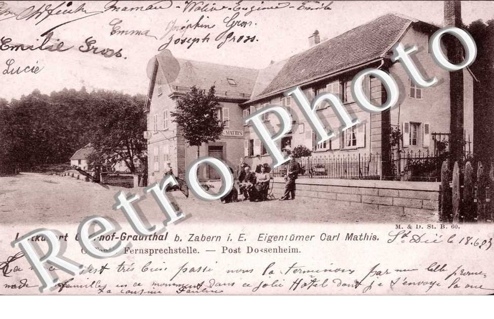 Oeffentl. Fernsprechstelle, Post Dossenheim