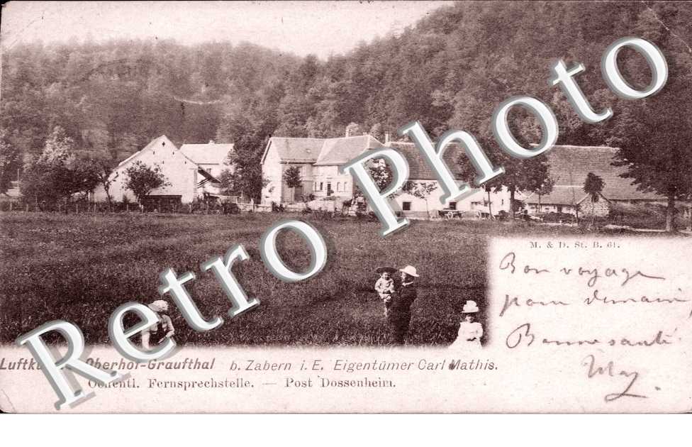 Oeffentl. Fernsprechstelle, Post Dossenheim