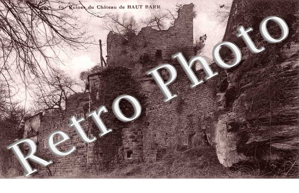 ruines du chateau de Haut Barr