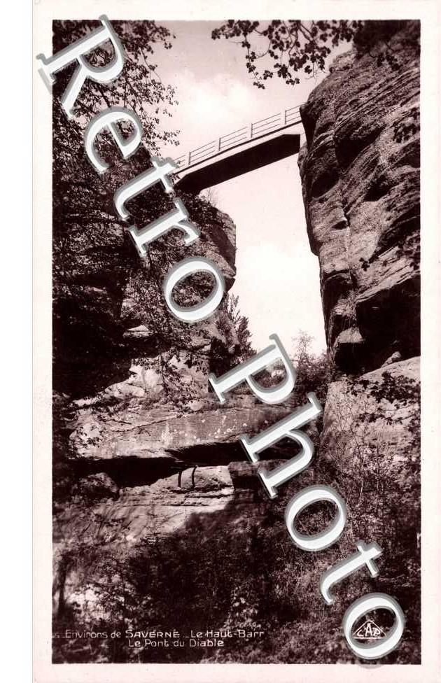le Haut Barr Le pont du diable