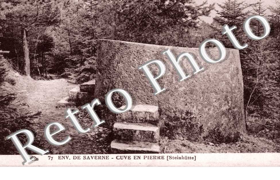 Cuve en pierre