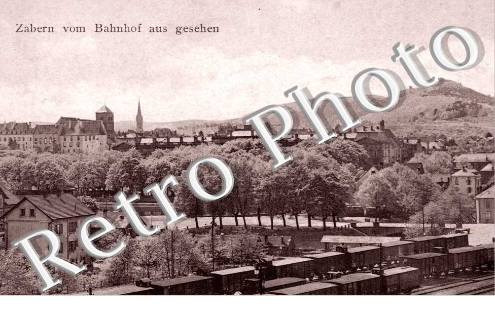 Zabern vom bahnhof aus gesehen