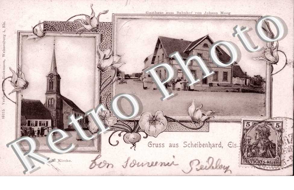 Gasthaus zum Bahnhof, Kath. Kirche