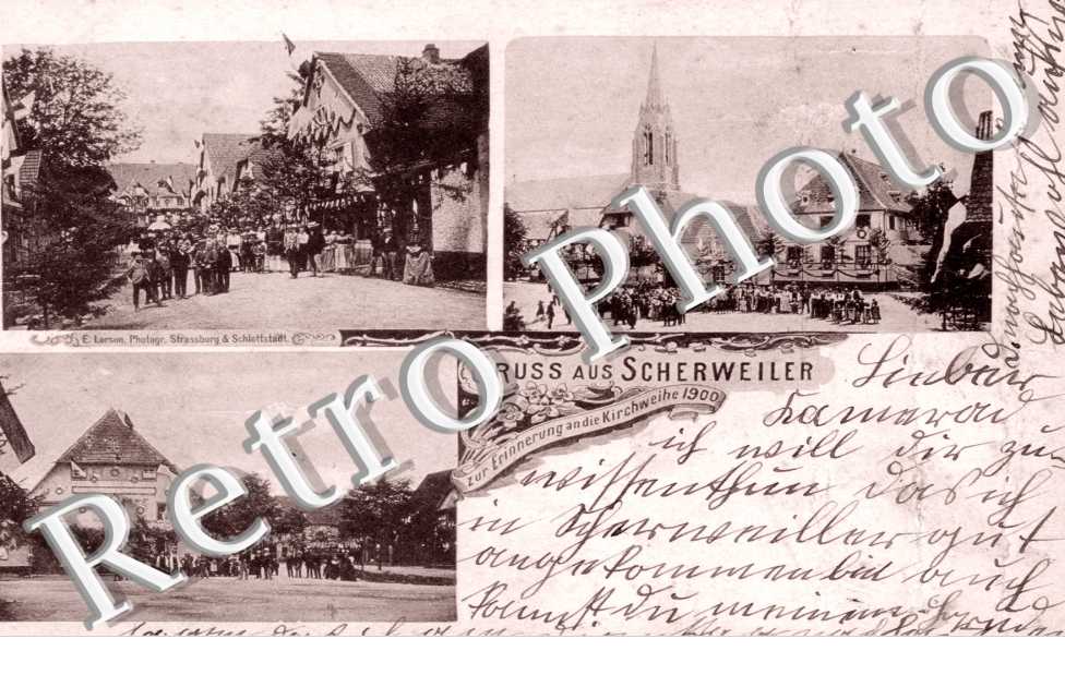 Kirche, Gruss aus Scherwiller
