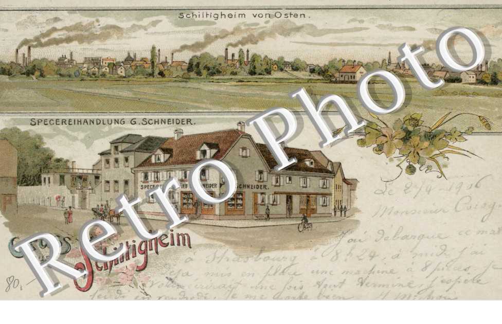 spezereihandlung g. Schneider