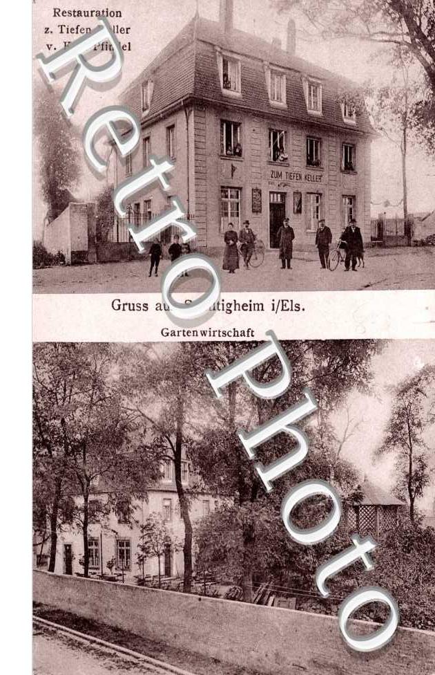 Restauration z. Tiefen Keller v. Karl Pfindel, Gartenwirstchaft