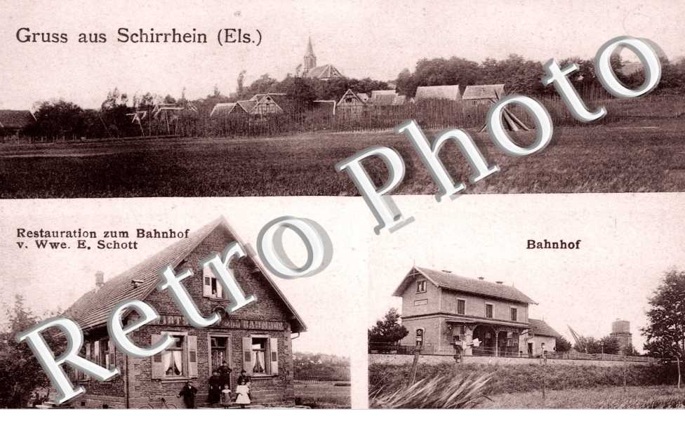 Restauration, Bahnhof