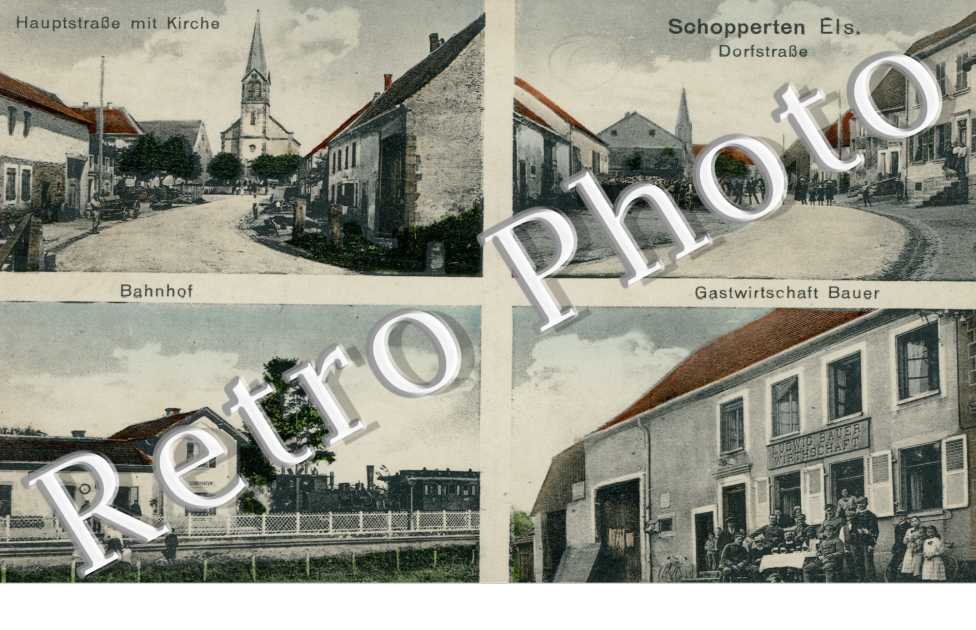 Haupstrasse, Dorfstrasse, Bahnhof
