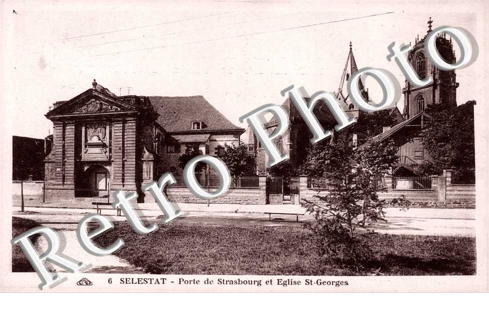 Porte de Strasbourg et Eglise Saint Georges