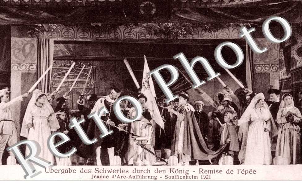 Remise de l'epee - Jeanne d'Arc Auffuhrung 1921