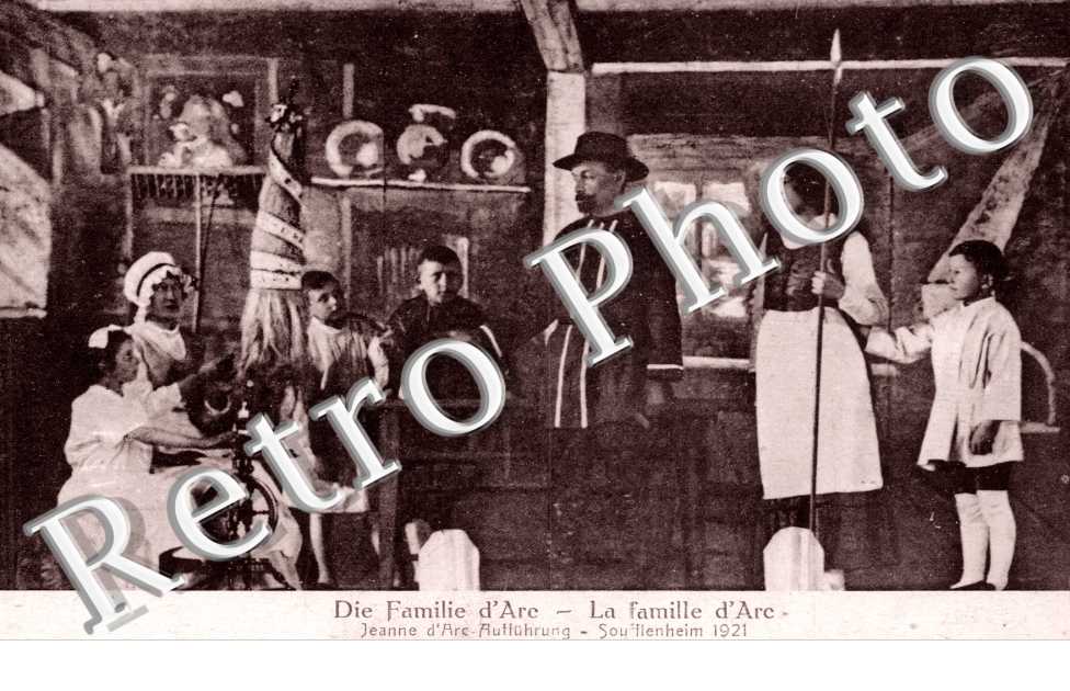 La famille d'Arc - Jeanne d'Arc Auffuhrung 1921