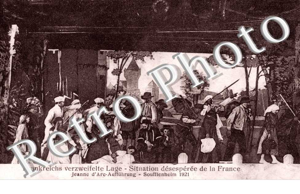 Situation desespereee de la France - Jeanne d'Arc Auffuhrung 1921