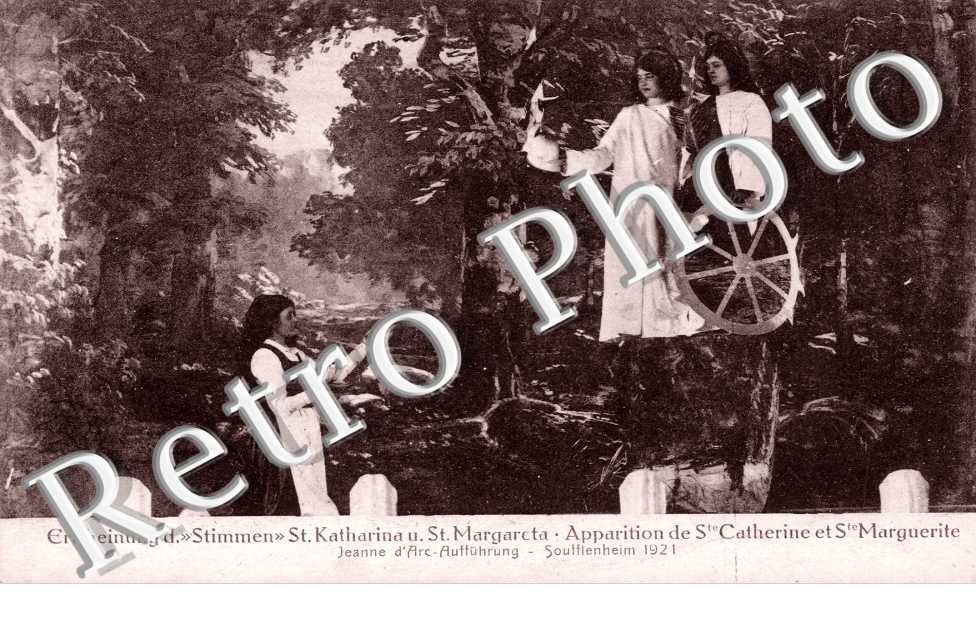 Apparition de Sainte Catherine et Sainte Marguerite  - Jeanne d'Arc Auffuhrung 1921