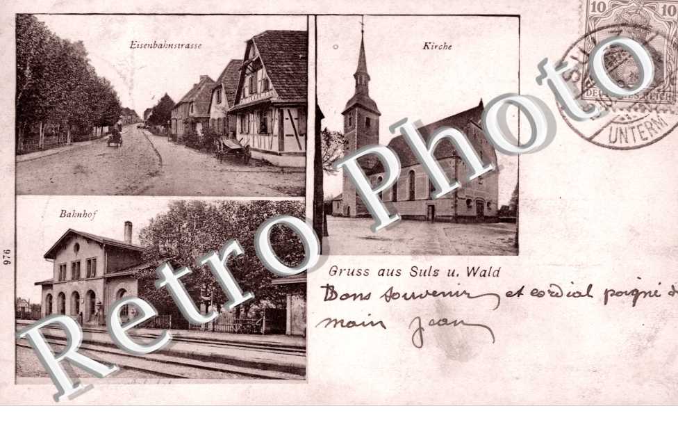 Kirche, Bahnhof, Eisenbahnstrasse