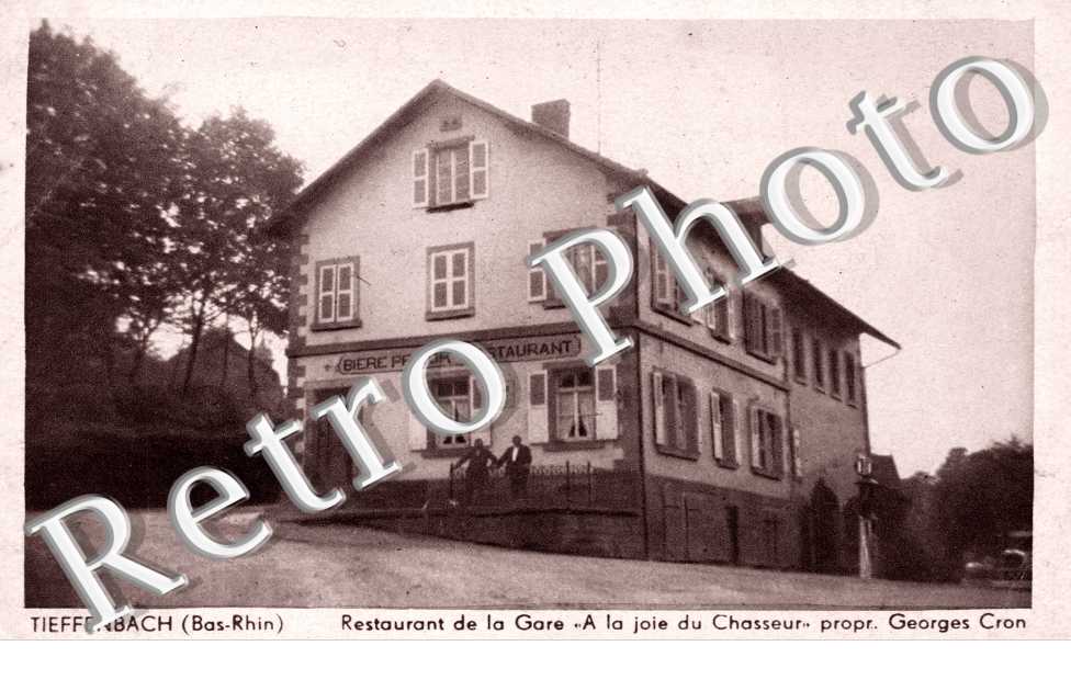 restaurant de la gare " A la joie du chasseur " propr. Georges Cron