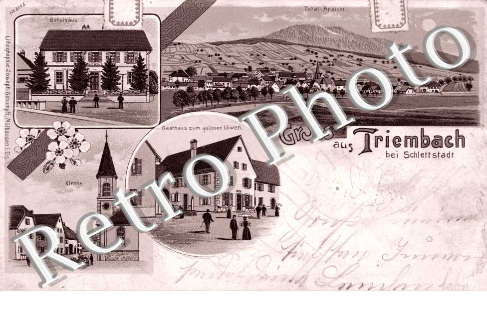 Schulhaus  Gasthaus zum goldnen Lowen