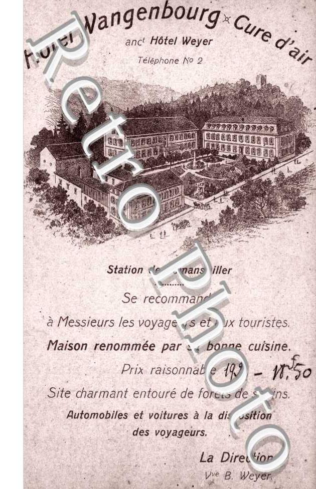 Hotel Cure d&#039;air Station de Romanswiller