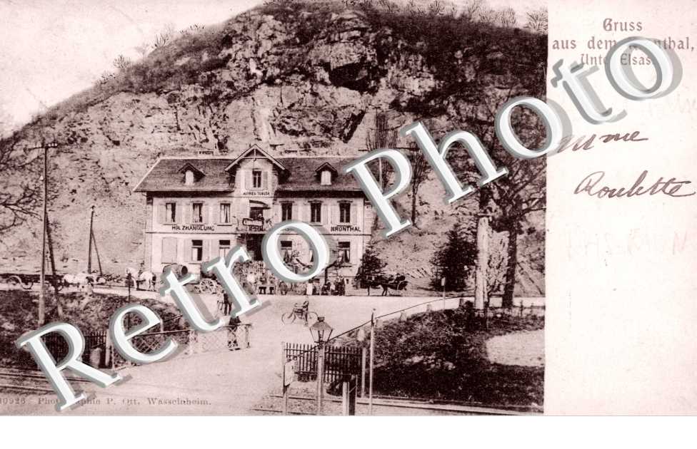 Gruss aus dem Kronthal Unter-Elsass