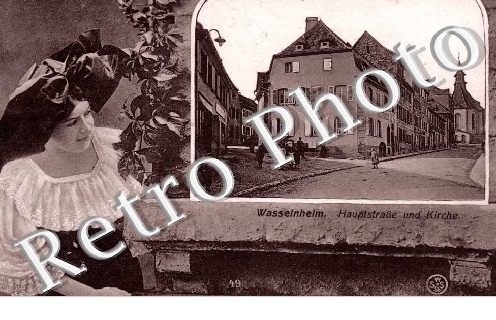 Hauptstrasse und Kirche