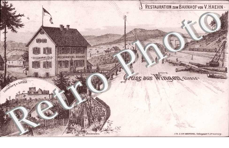 restauration zum bahnhof von V. Haehn