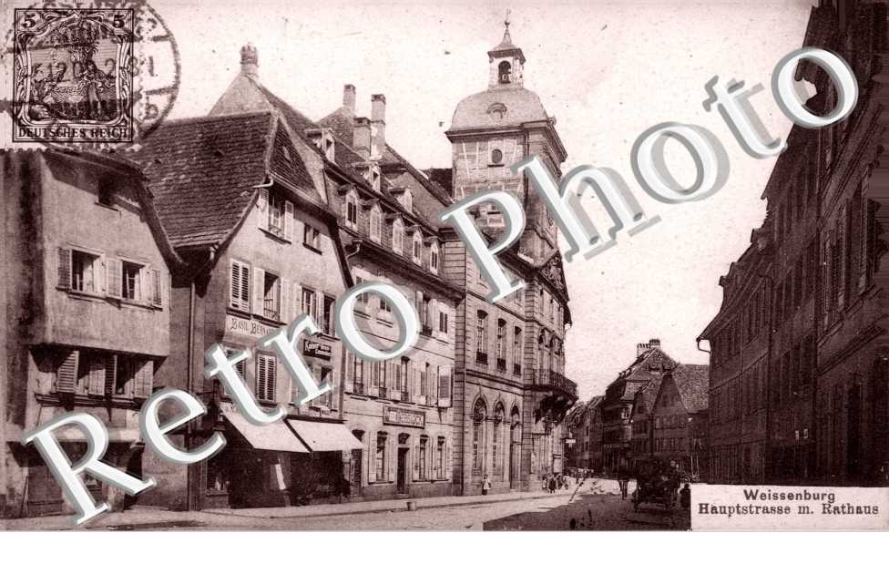 Grand&#039;Rue et hotel de ville