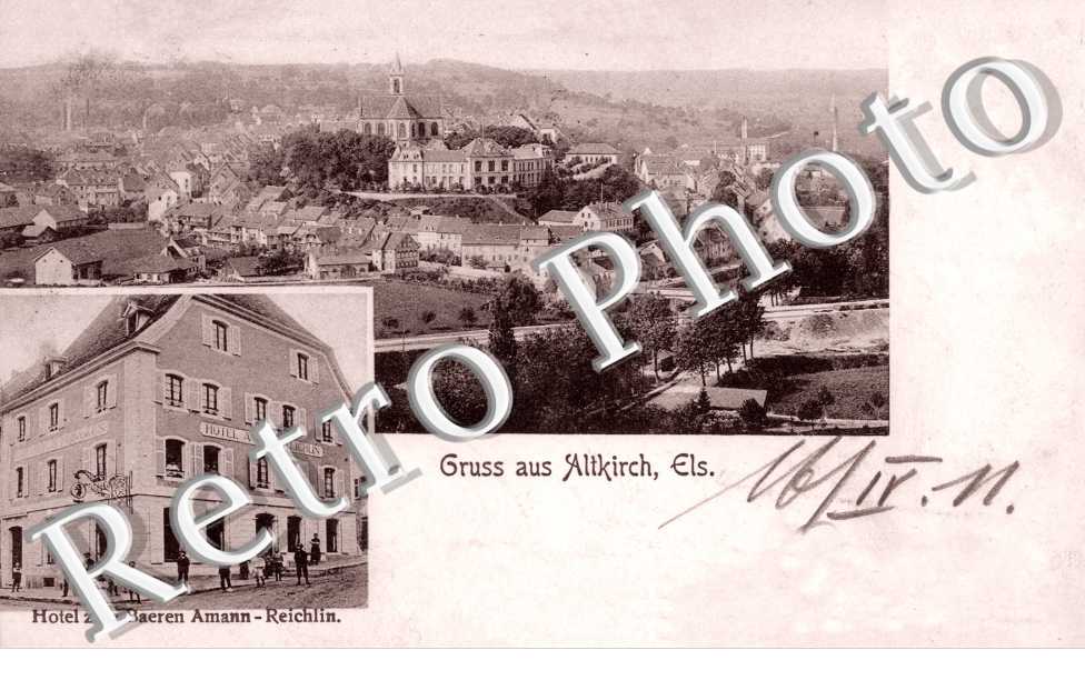 Vue générale - Hôtel zum Baeren Amann - Reichlin.
