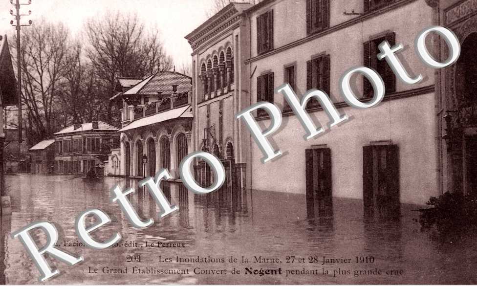 Inondations de 1910, Le Grand Etablissement Couvert