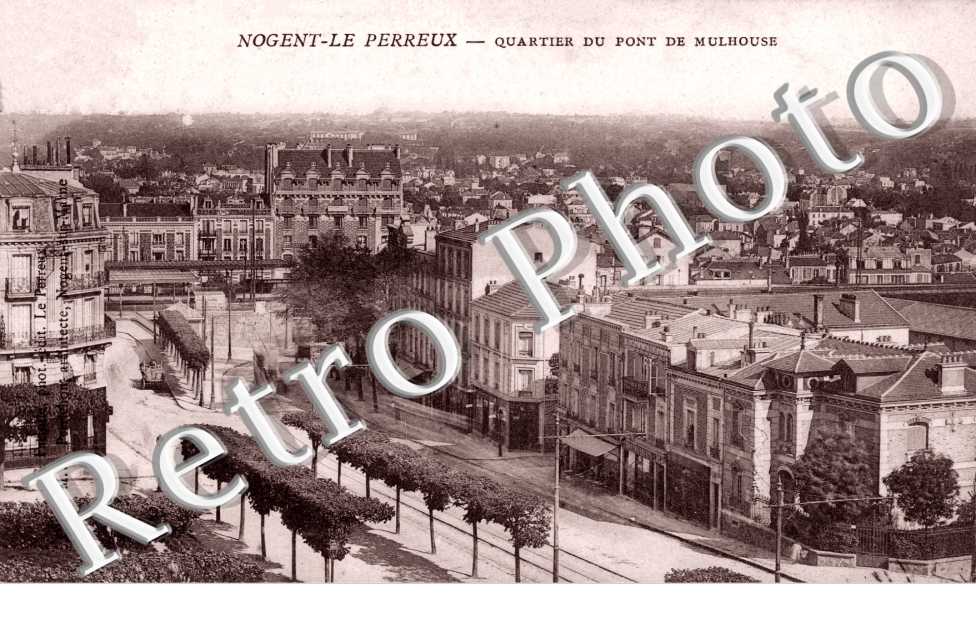 Nogent le Perreux, Quartier du Pont de Mulhouse