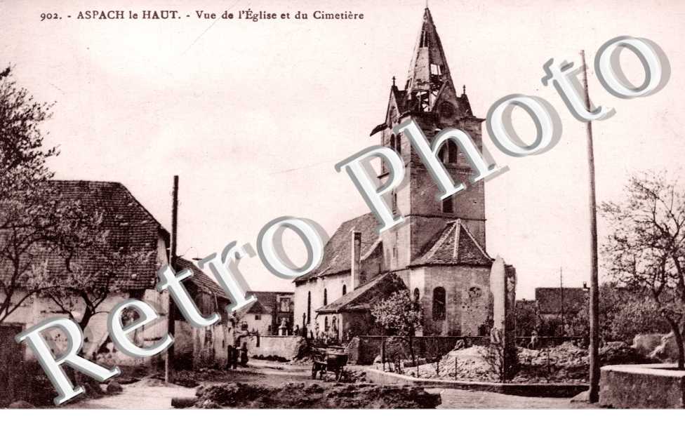 vue de l&#039;eglise et du cimetiere