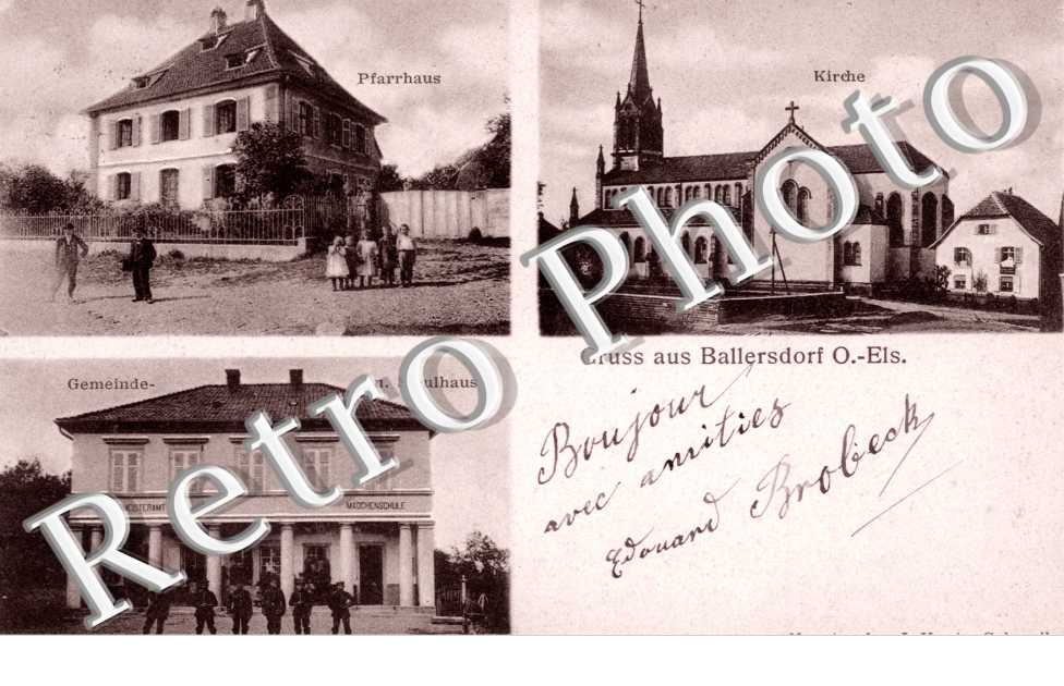 pfarrhaus, kirche, gemeindehaus