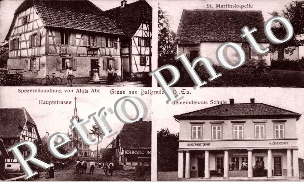 hauptstrasse, gemeindehaus schule, St Martinskapelle