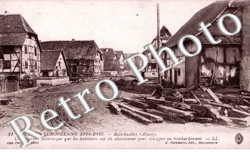 un quartier que les habitants ont du abandonner pour echapper au bombardement