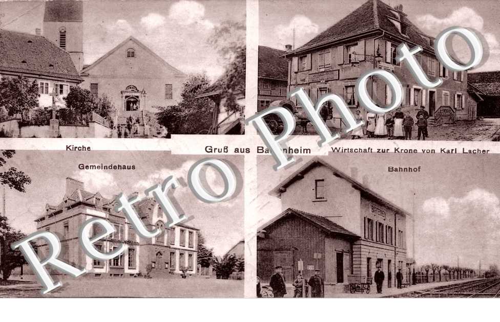 kirche, gemeindehaus, kirche, wirtschaft zur Krone von Karl Lacher