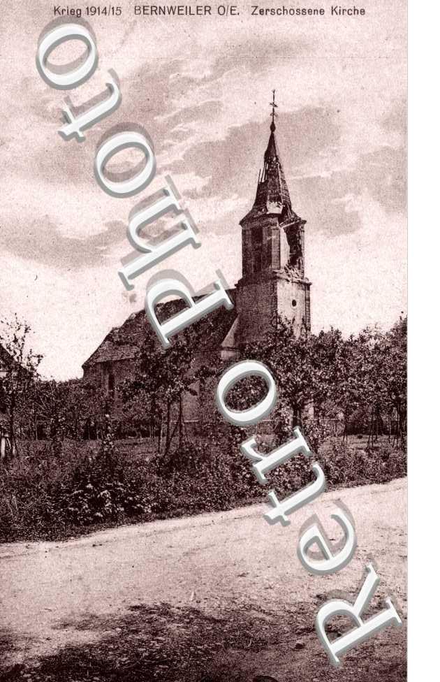 zerschossene kirche