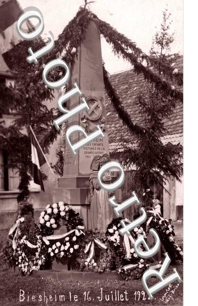 Photo le 16 juillet 1922