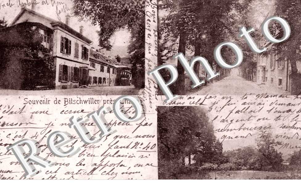 Gruss aus - Une rue - Restaurant - Parc