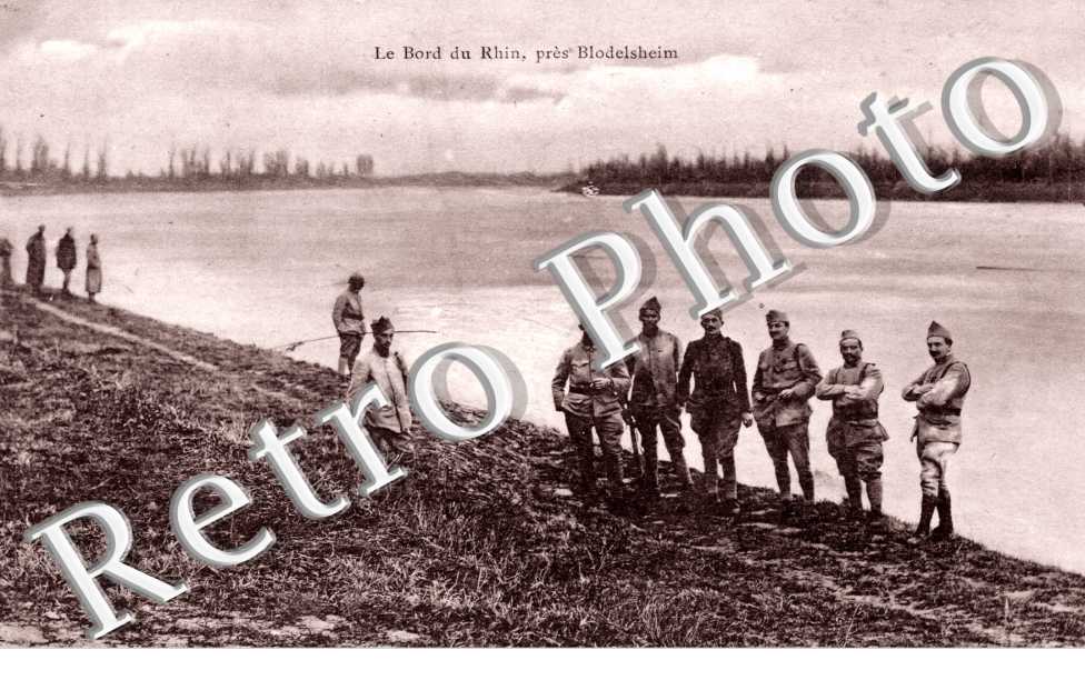 le bord du Rhin