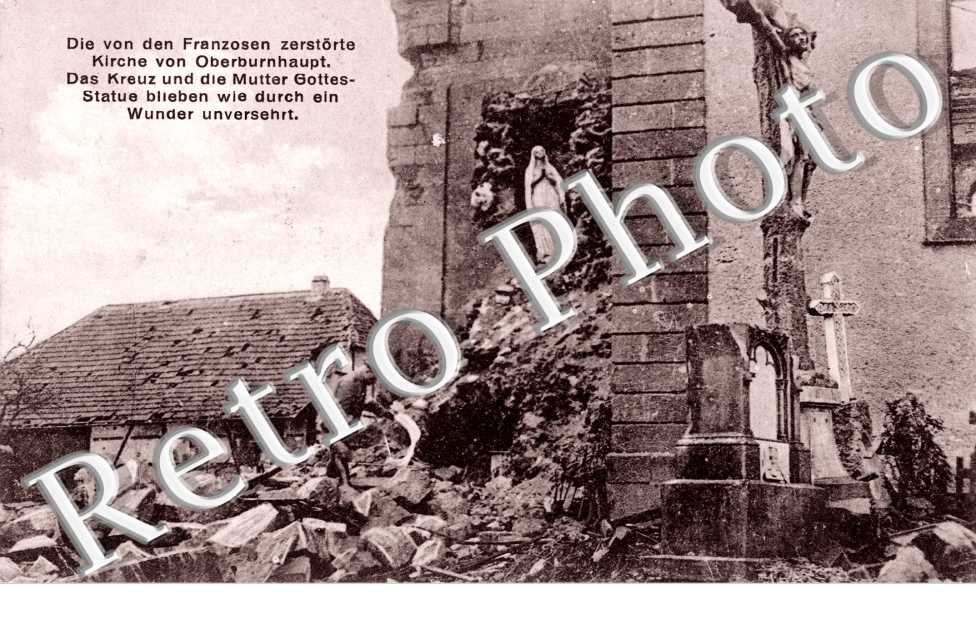 die von den franzosen zerstorte kirche