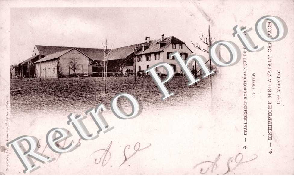 etablissement hydroptherapique de Carspach, la ferme