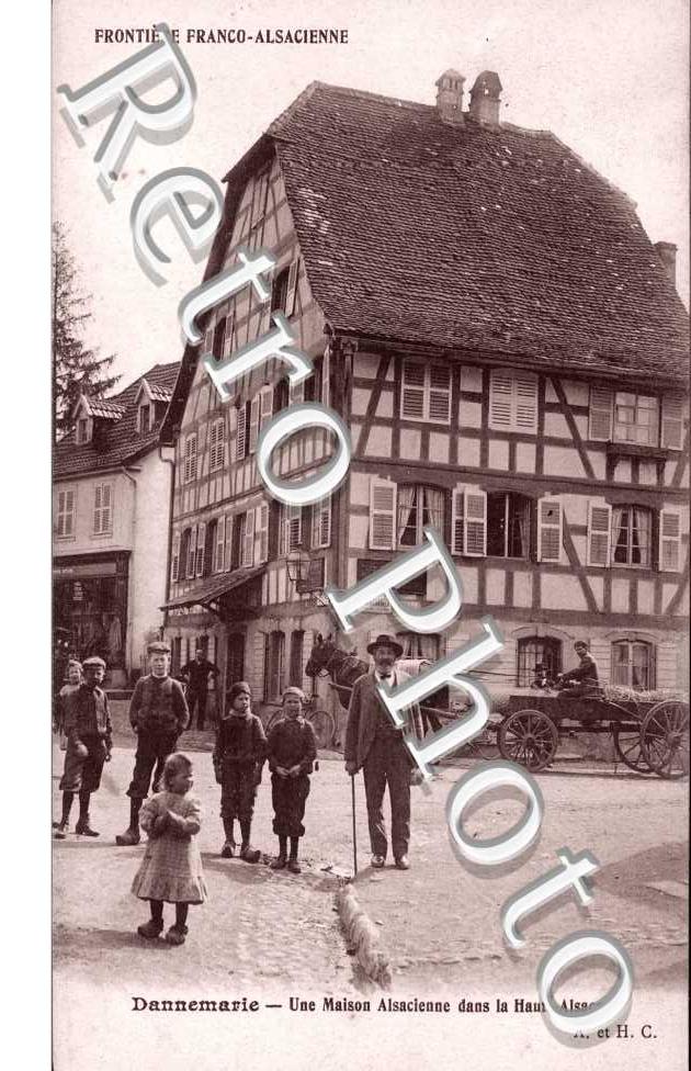 Une maison alsacienne dans la haute alsace
