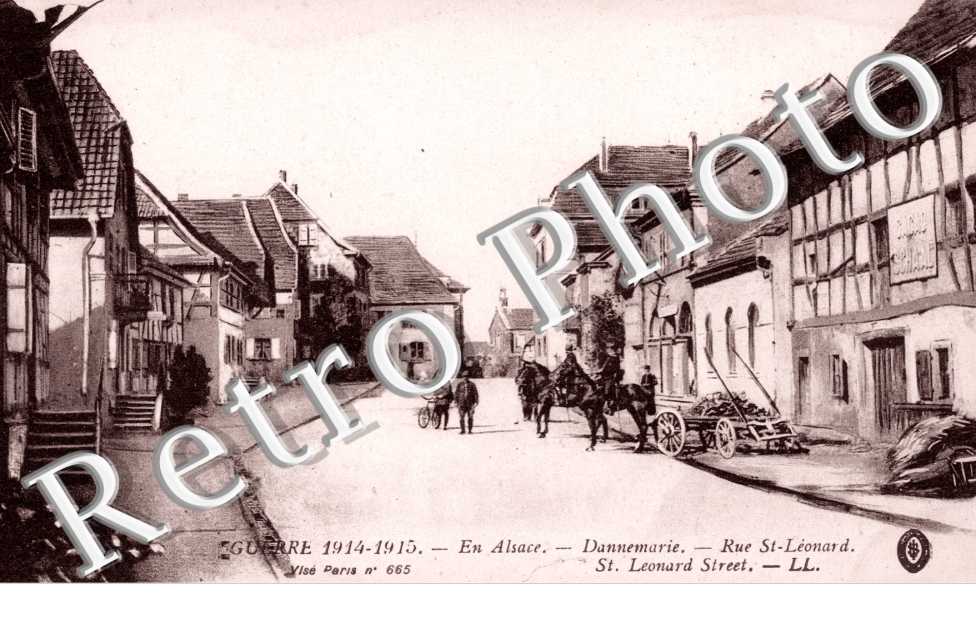 rue saint leonard 1914-1915