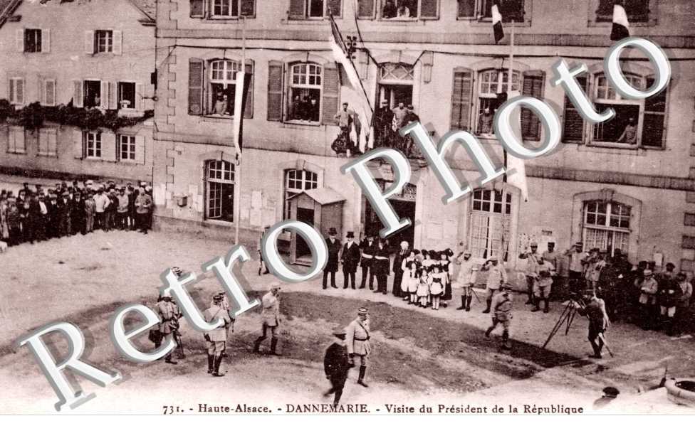 Visite du president de la republique