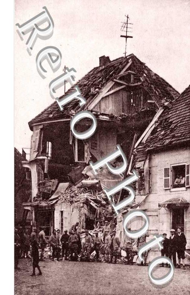 Une Maison bombardee