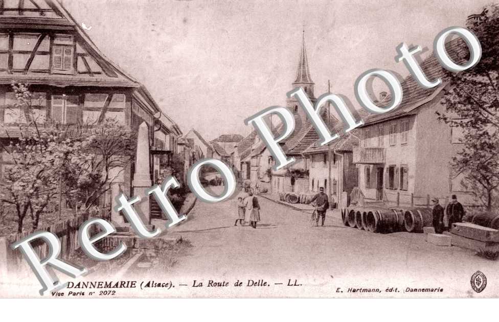 la route de Delle